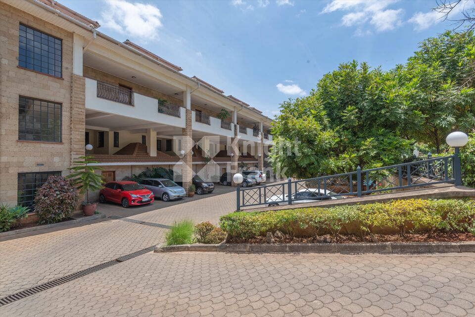 Partly furnished 4-bedroom duplex, Riara Road