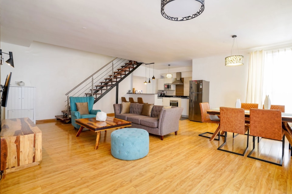 2-bedroom duplex apartment in Kilimani